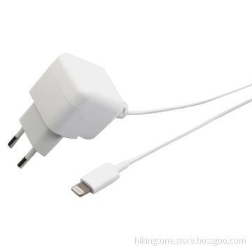 5V/2.1A Wall Charger with MFI License for iPhone 5